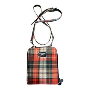 Coco & Carmen tartan plaid crossbody phone bag New